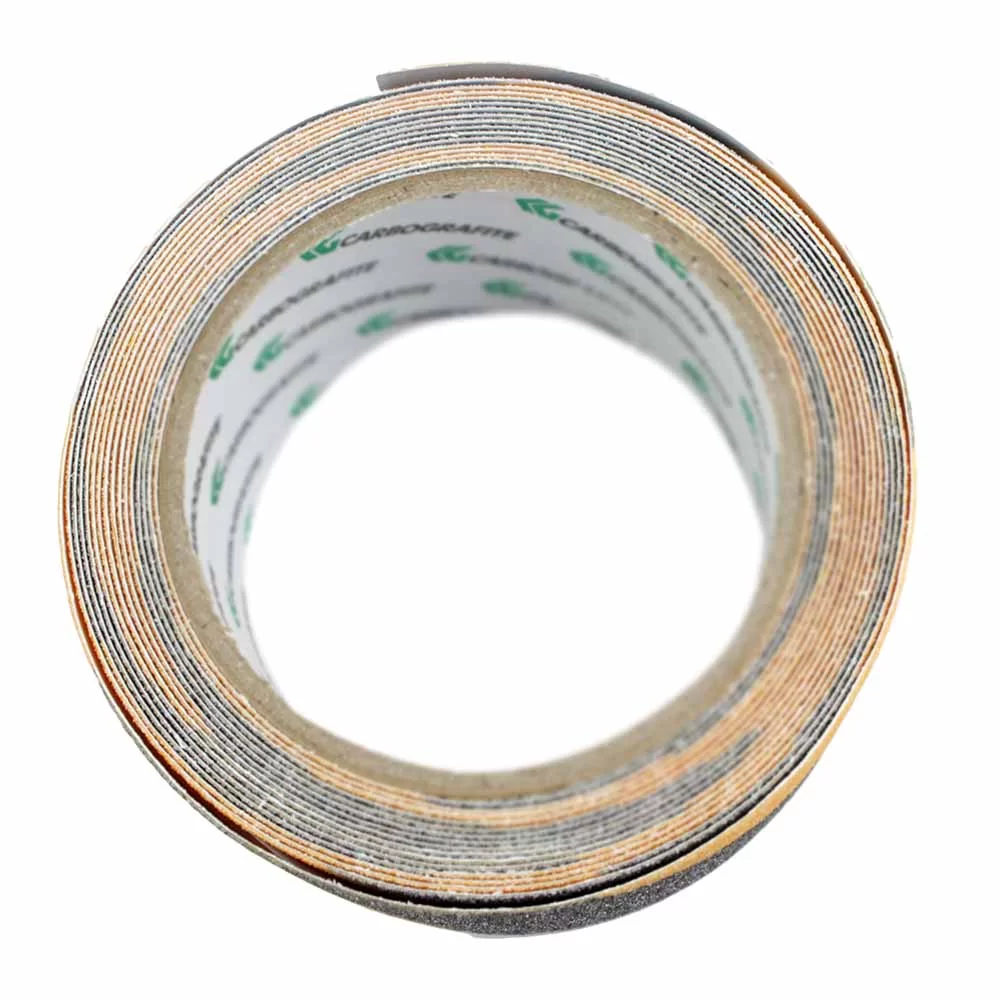 Fita Antiderrapante 50mm x 05m Pta/Amarela Carbografite